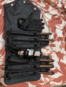 Lange 5 Piece Curling Wand Set 