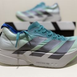 Adizero Adios Pro 4 'Hi-Res Aqua Iron Metallic Grey'