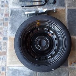 Spare Tire and Jack OEM for Nissan Versa 2007-2012