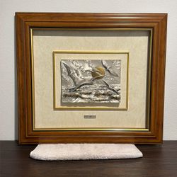 L. Moroni - Framed Sterling Silver Art piece
