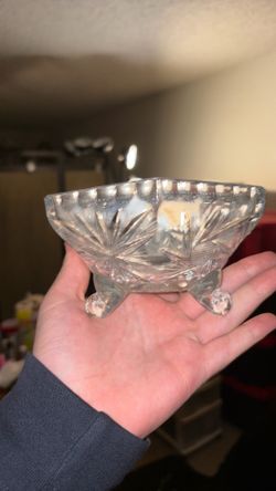 Crystal dish Crystal dish