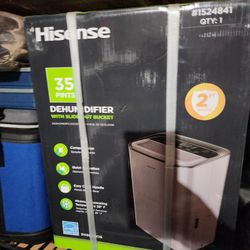 Hisense 3-Speed Dehumidifier 35-Pint 