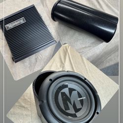 Bazooka Bass Tube With New Memphis Subwoofer And Amp