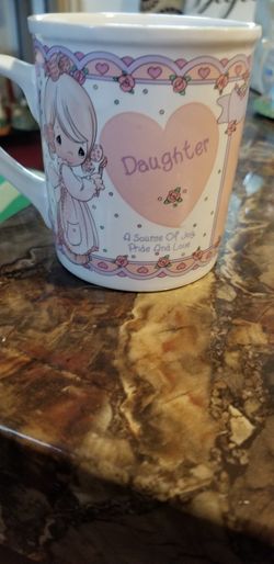 Precious moment daughter mug