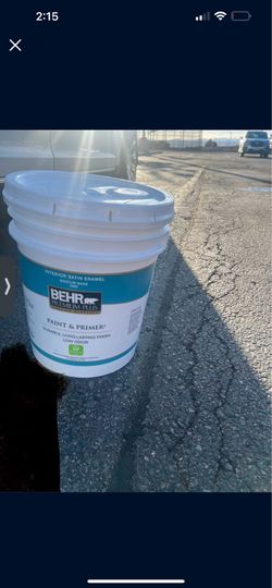 5 gallon white  paint