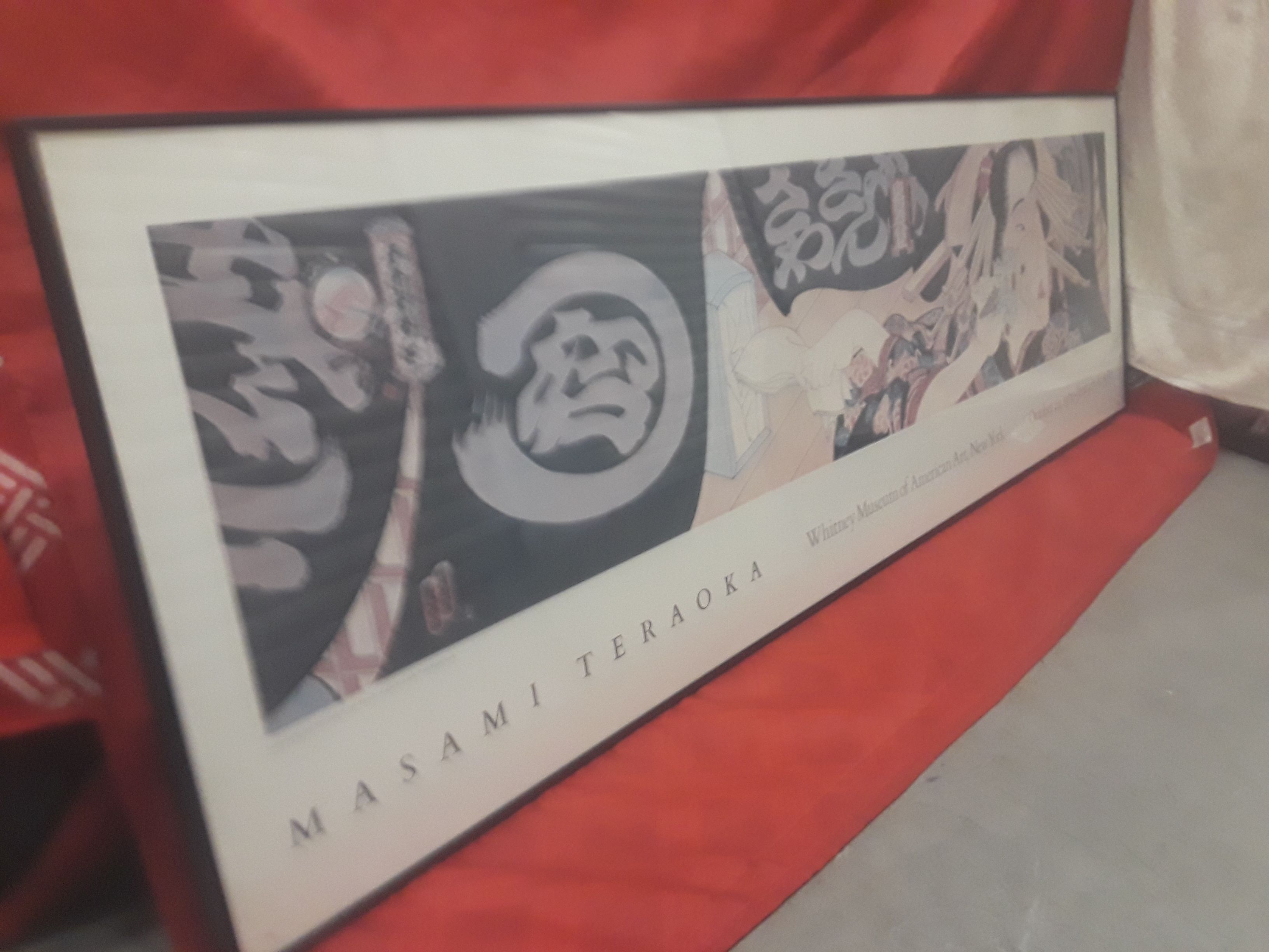 Masami Teraoka Exhibit Poster NY '79 RARE