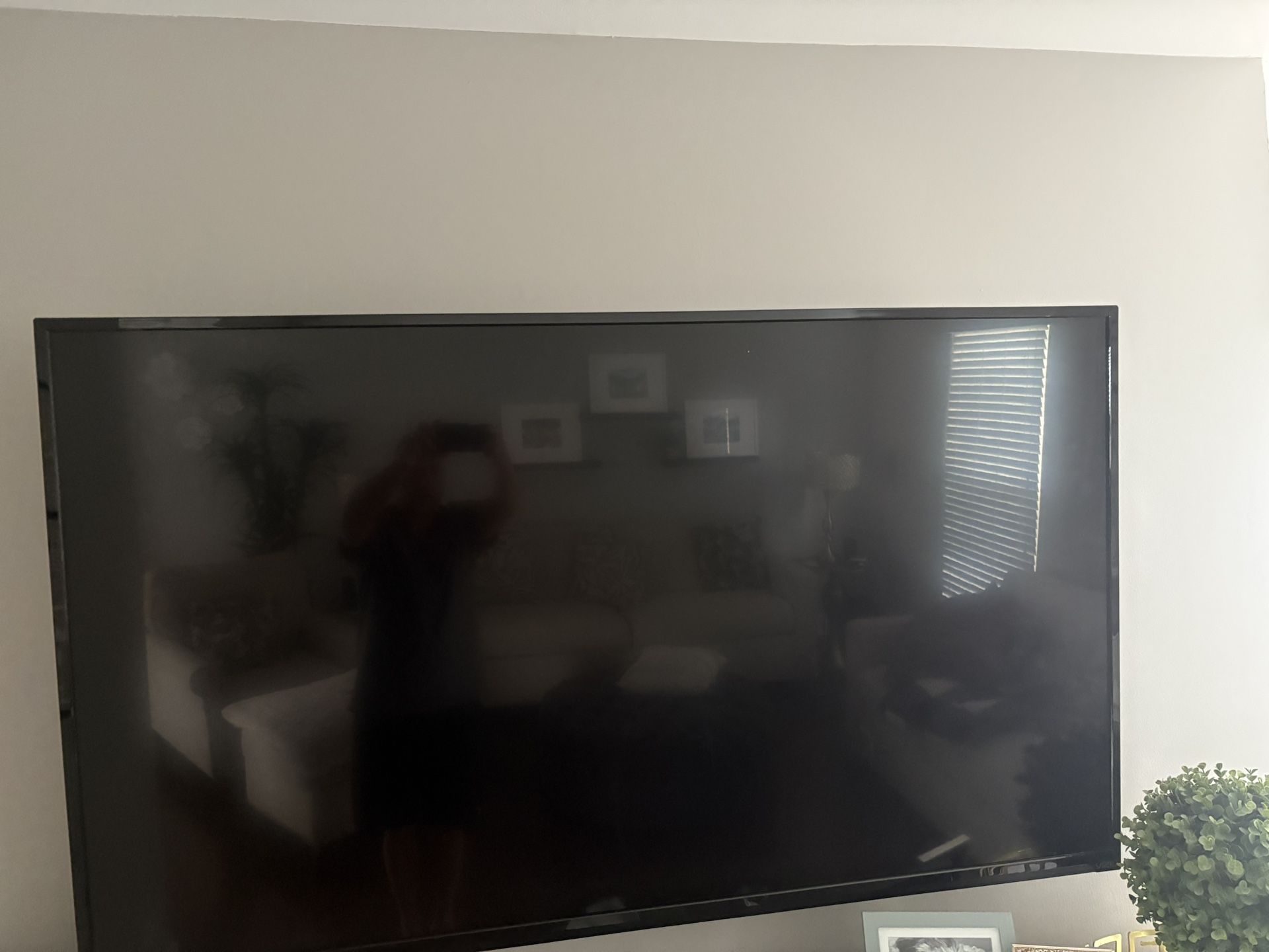 55 Inch Viseo Television. Works Perfect