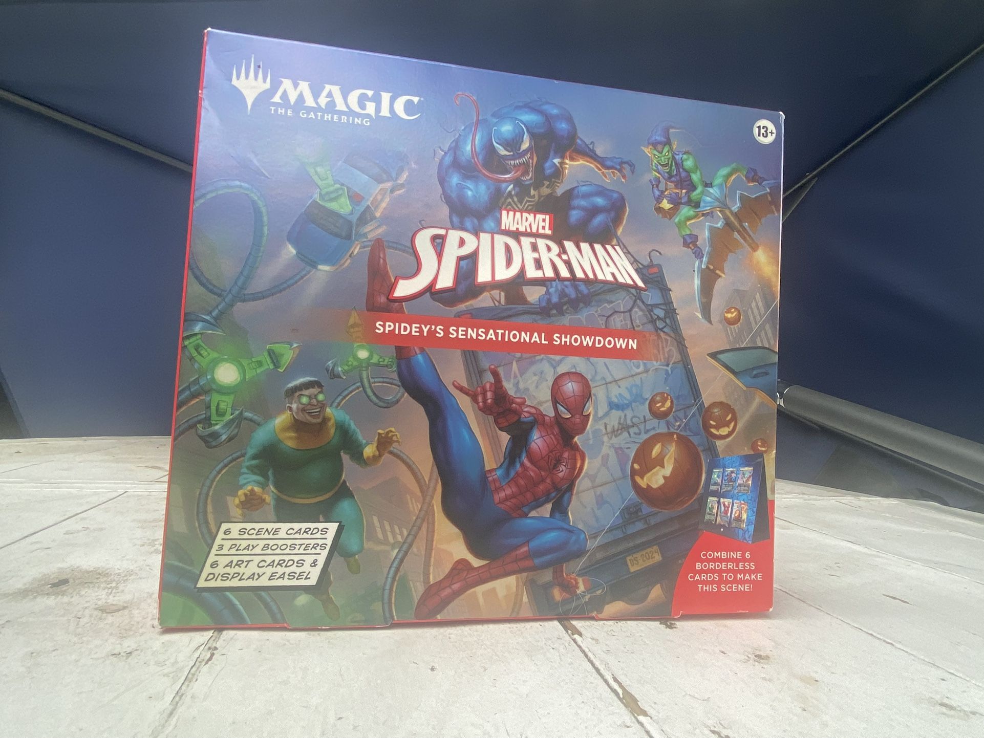 Magic The Gathering Spider-Man Scene Box