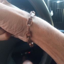 Link Copper Braclet 