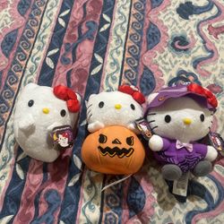 Hello Kitty Plushies 
