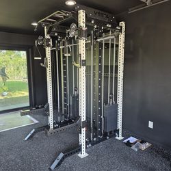 NEW Vesta Pro Series 3in1 Squat Rack | Functional Trainer | 45lbs Smith Machine | Pulley System | FREE DELIVERY🚚
