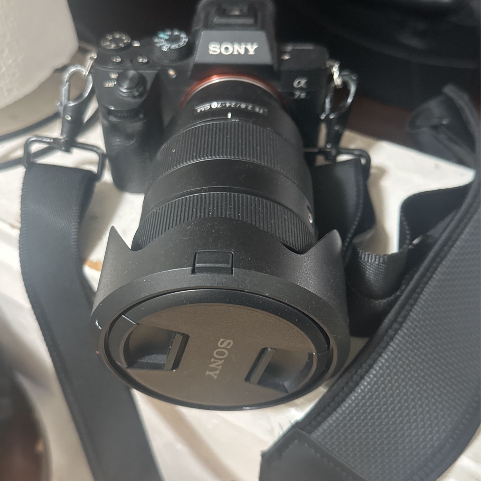 Sony Alpha a7 III 24MP UHD 4K And Sony FE 24-70mm f/2.8 GM Len