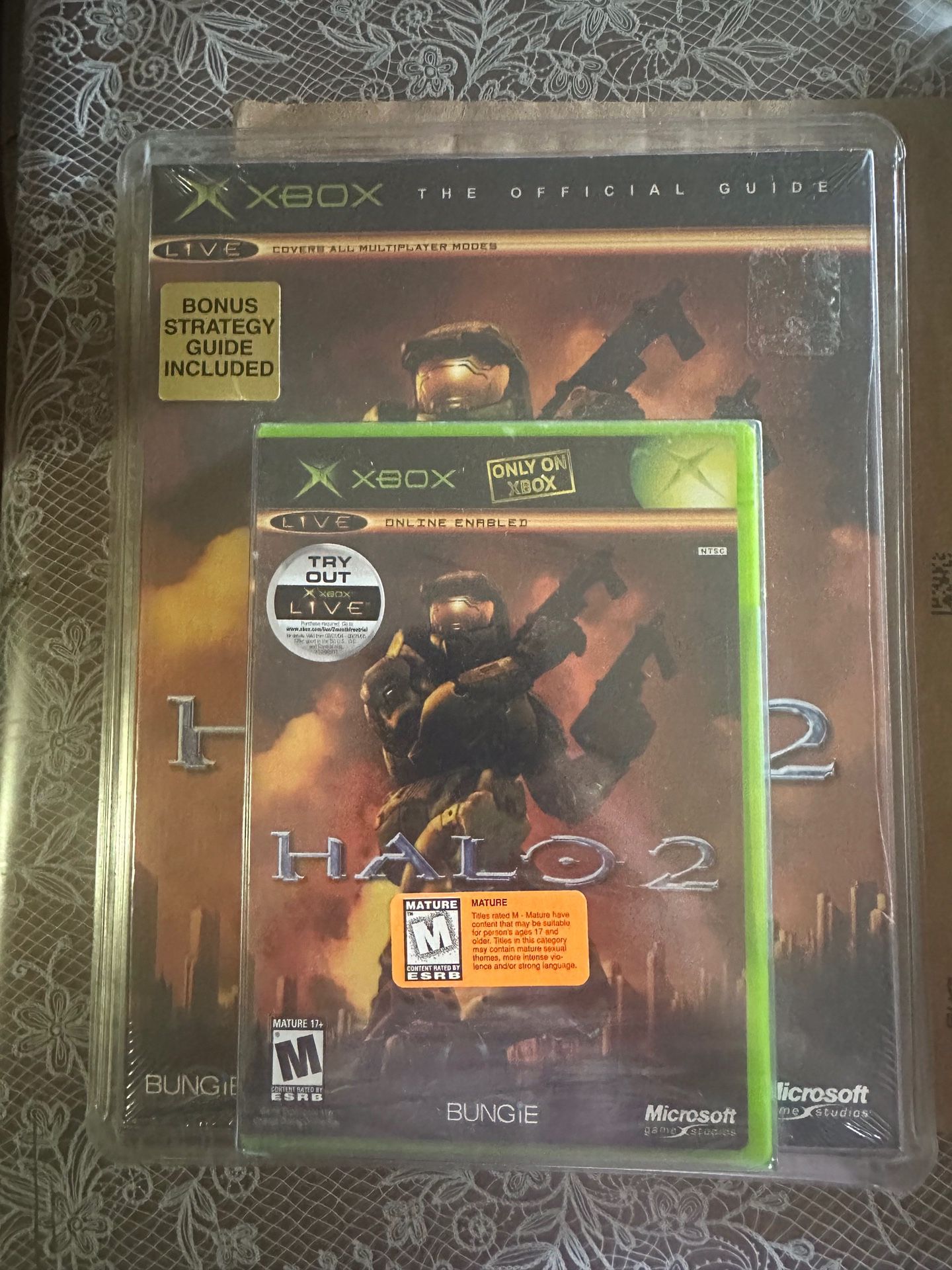 -Rare Brand New Sealed Halo 2 Blister Pack-