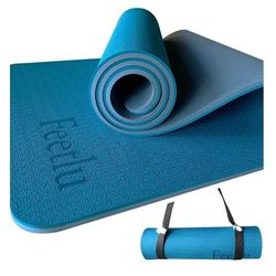 $25 FEETLU 2/5" ECO YOGA MAT
