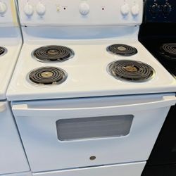 Ge white stove 