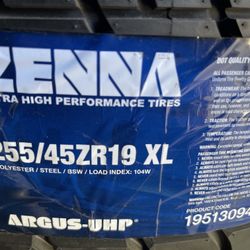 ZENNA  255/45/19      X L High Performance Tires