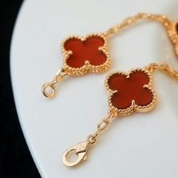 designer Five Motif Bracelet