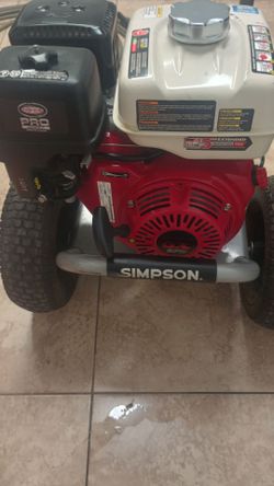Gas pressure washer