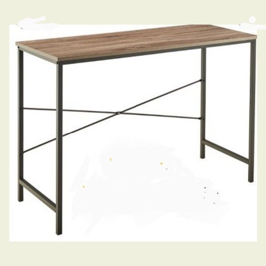 Brand New Console Desk Threshold Mixed Hambray
