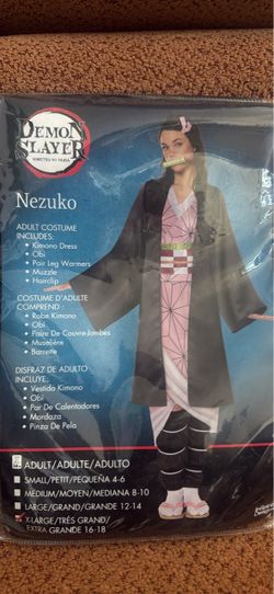 Demon Slayer Nezuko Adult Costume XL