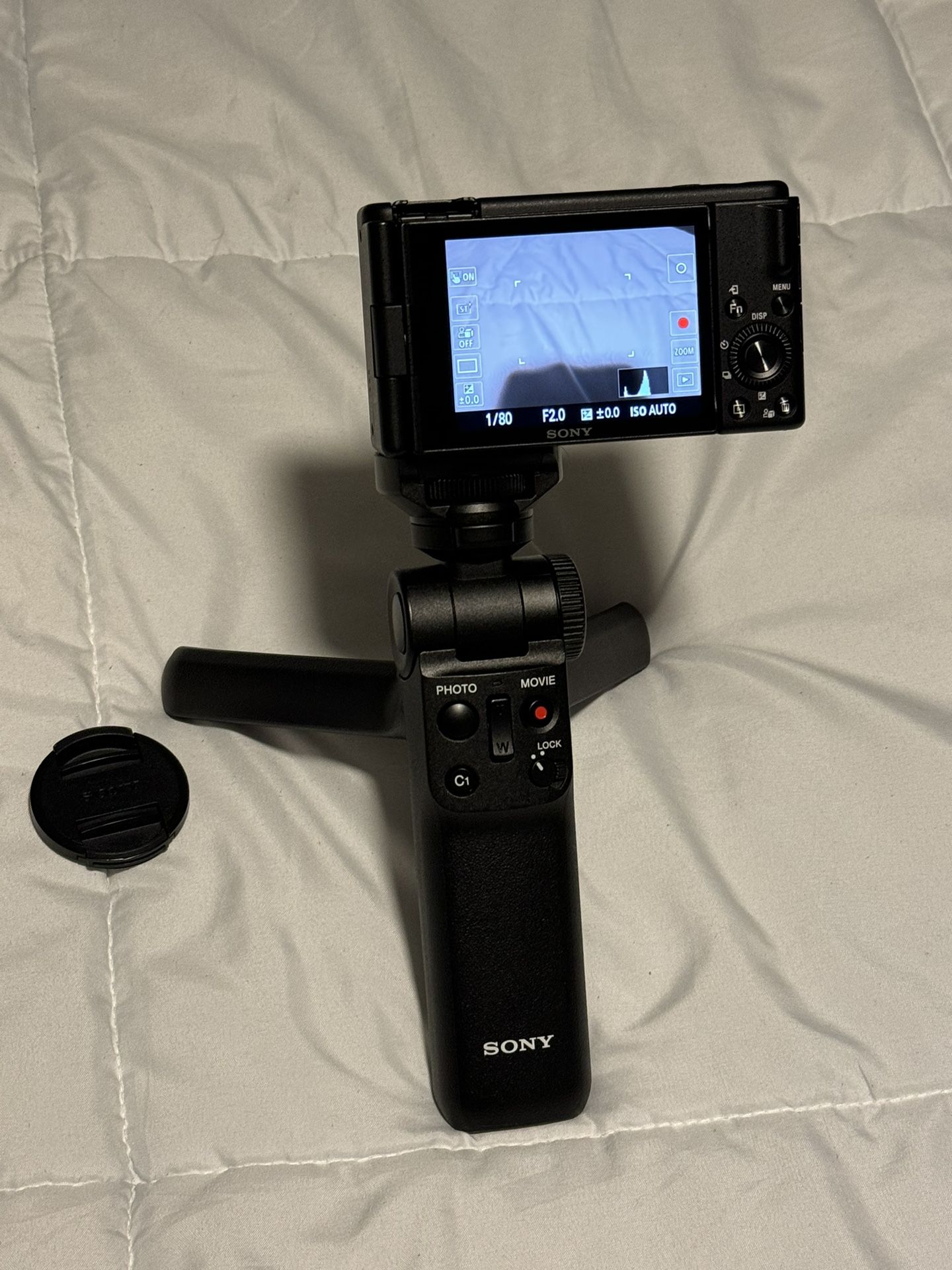 Sony ZV-1F Camera With Tripod