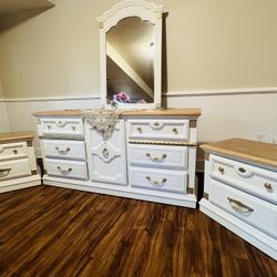 New Dresser 🤍🌟full Set King 🩵