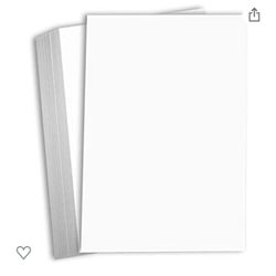 Sturdy Cardstock  Paper