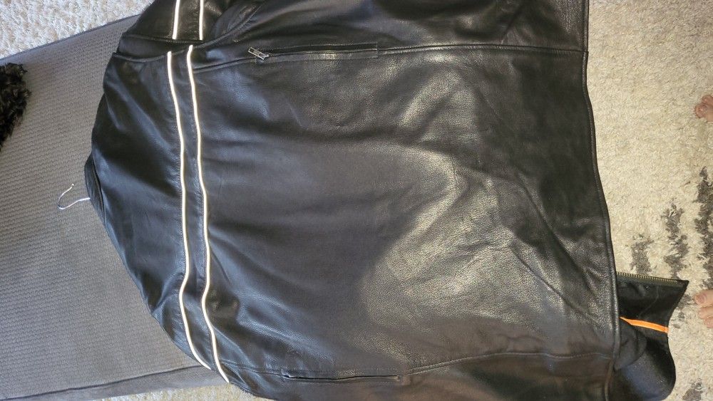 Leather Motorcycle Jacket