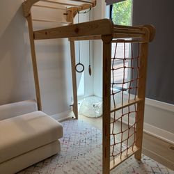 Indoor Wood Jungle Gym 