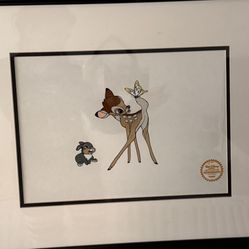 Disney Bambi Serigraph
