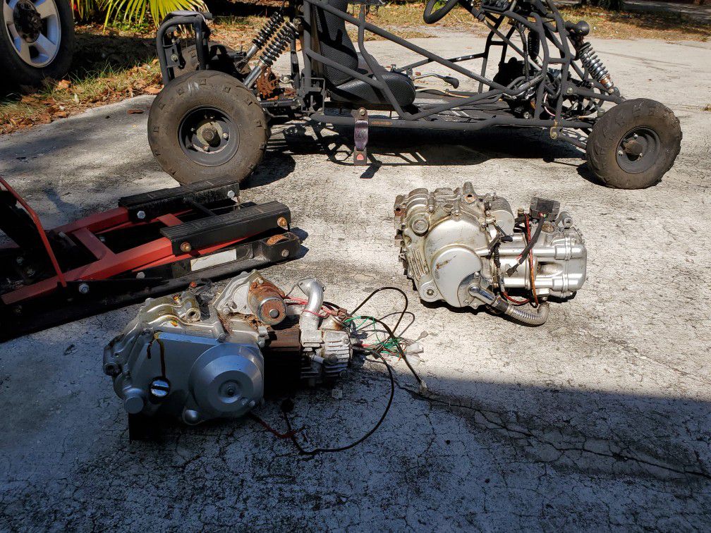 Go kart With 2 motors a project