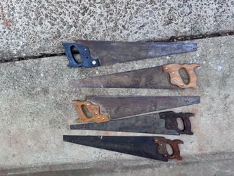 Antique Hand Saws