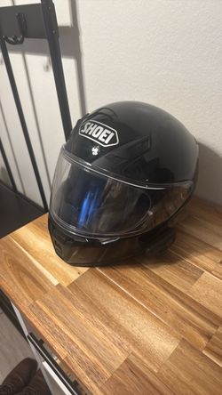 Shoei motor cycle helmet w/ Cardo extra small