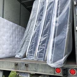 Truckload Mattress Sale- Twin, Full, Queen & King Size Mattresses & Box Springs In Stock For Free Sale Day Delivery