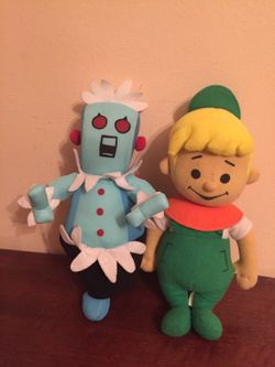 Two (2) Jetsens Plush Toys