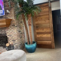 12 Foot Silk Palm Tree