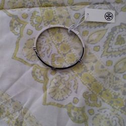 Tory Burch Silver Bracelet SIZE MEDIUM 