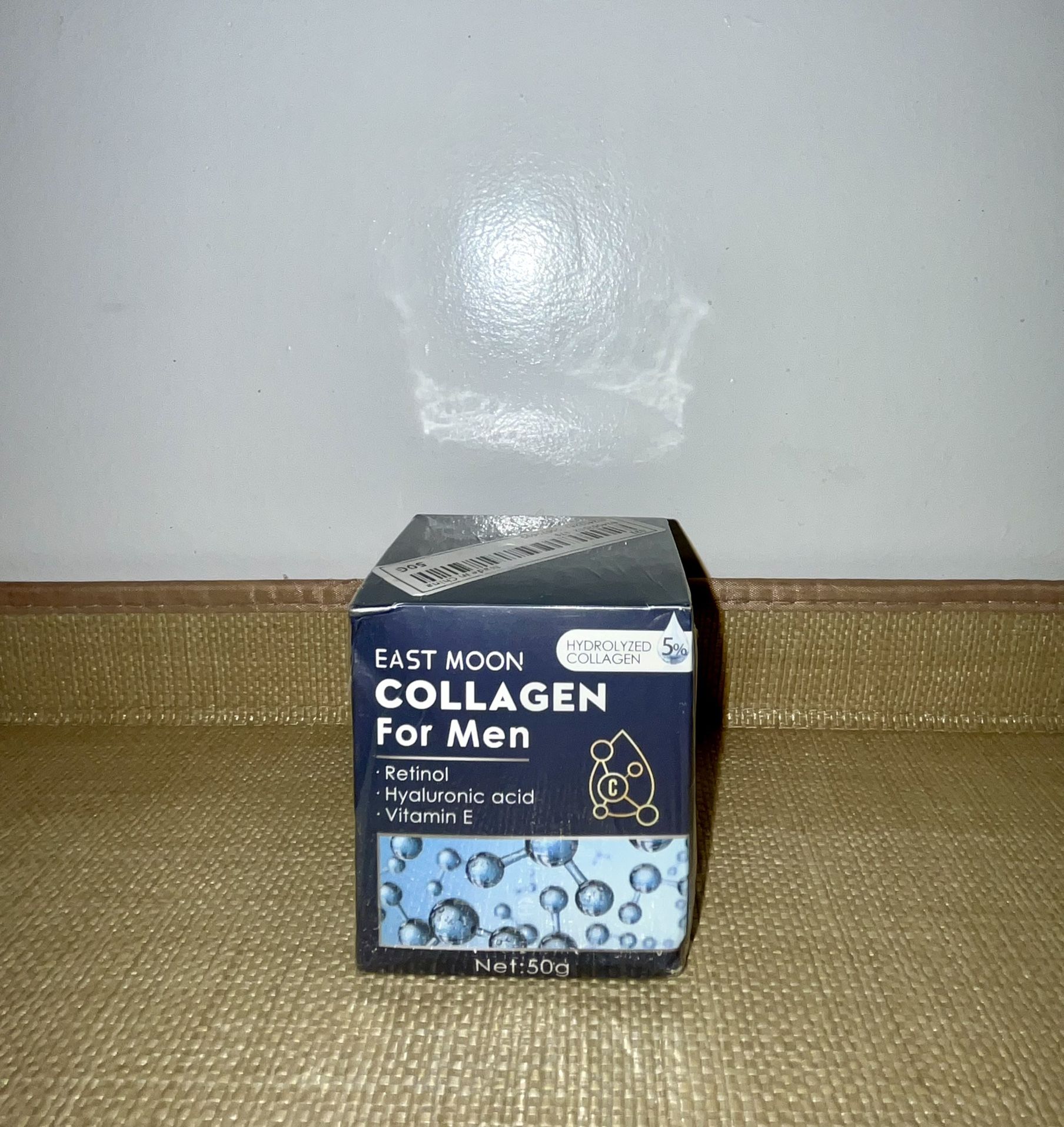 Men’s Wrinkles Facial Cream W/ Retinol. Hyaluronic Acid. & Vitamin E Net: 50G