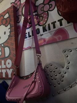 Pink Ed Hardy Purse 