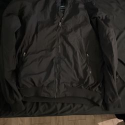 Black Landway Bomber Jacket
