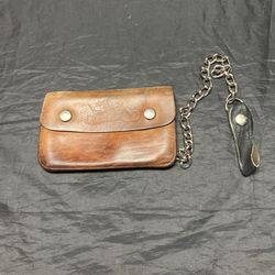 Biker Vintage Wallet W/ Chain