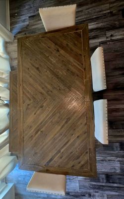 6-Piece Dining Set (Table, 4 Chairs, Bench) - $250 or best offer