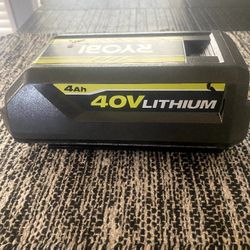 Ryobi 40 V Lithium Ion  4.0 Ah Battery 