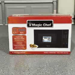 Magic chef 1.1 Cu Ft Microwave Kitchen Home