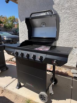 NEW ASSAMBLED FROM THE BOX PROPANE GAS BBQ GRILL WITH SIDE BURNER 🔥