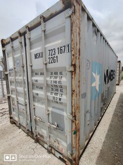 20ft Wind & Water Tight Shipping Containers For Sale