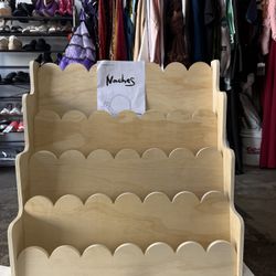 NACHES Wood Kids Bookshelf 