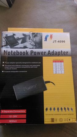 Universal laptop charger