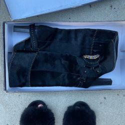 Kallisté Fur Front Boot Leather Inside 