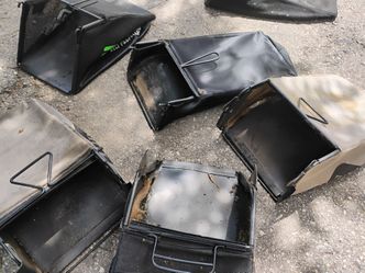 10 assorted  lawn mower  bags